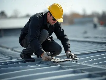 Roofix NY professional roofer fixing metal roof