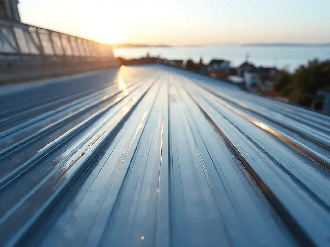 Roofix NY close up view of metal roof