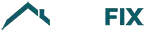 Roofix NY logo with white
